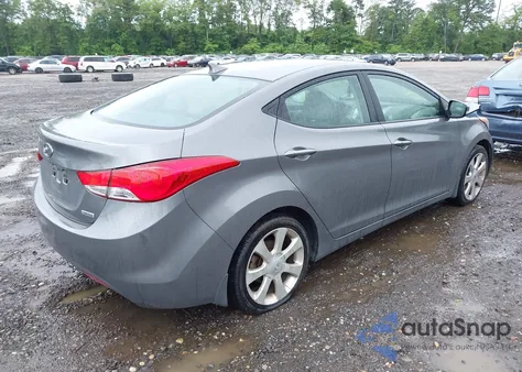 2012 Hyundai Elantra Limited from USA, damaged, VIN 5NPDH4AE1CH149374
